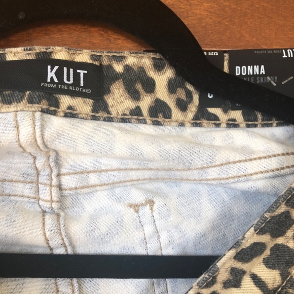 Kut from the cloth leopard pattern jeans - Picture 3 of 3